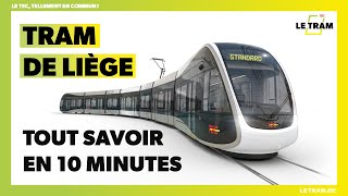 Tram de Liège tout savoir en 10 minutes [upl. by Giacamo]