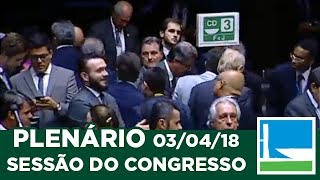 PLENÁRIO  Sessão do Congresso Nacional  03042018 [upl. by Tterej]