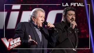 Juan Mena y Antonio Orozco cantan Devuélveme la vida  La Final  La Voz Senior Antena 3 2019 [upl. by Amaryllis]