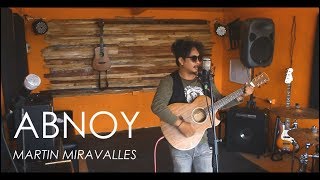 ABNOY  MARTIN MIRAVALLES live at Burnt Wood Studio [upl. by Alyar]