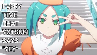 Every Time That Yotsugi Says quotYeyquot  Monogataries Series [upl. by Levy]