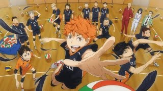 Haikyuu OP Full 『SPYAIR  Imagination』【AMV Lyrics】 [upl. by Neila49]