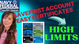 Navy Federal Savefirst Account and Easy Certificates Easy Hacks to Higher Limits nfcu creditcard [upl. by Theresa]