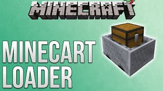 Minecraft Adjustable Minecart Loader Tutorial Redstone Advent Calendar [upl. by Trebleht]