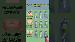 Yoga Pilates Reduce Belly Fat part 235yoga weightloss bellyfatloss shorts [upl. by Scuram]