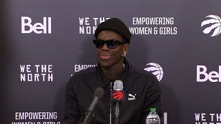 Toronto Raptors Media Availability  Postgame at Detroit Pistons  December 30 2023 [upl. by Westberg]