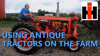 farming with antique farmall tractors [upl. by Nat]