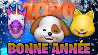 LES ANIMOJIS CHANTENT BONNE ANNÉE 2020 🤩🎉 [upl. by Yurik]