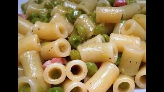 RICETTA PASTA E PISELLI NAPOLETANA [upl. by Norrag]