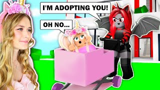 MY BEST FRIEND ADOPTED ME IN BROOKHAVEN ROBLOX [upl. by Amil]