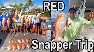 Red Snapper Limit Offshore Fishing Fort MyersNaplesSanibel on the Triple TaleARS Gag Red Grouper [upl. by Heidt]