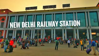 New Delhi Railway Station Video  Delhi [upl. by Bannerman847]