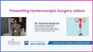 Hysteroscopy in Incompetent cervix Repeated late miscarriages with septate uterus [upl. by Addi]