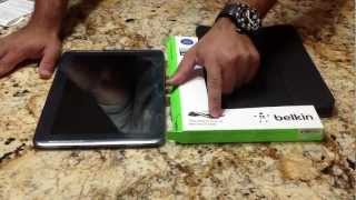 Review of Belkin Trifold Case for the Samsung Galaxy Note 101 [upl. by Marchak]