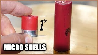 MICRO Shotgun Shells  How LOW can you go [upl. by Aetnahc68]