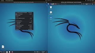 Kali KDE vs XFCE [upl. by Asilahs]