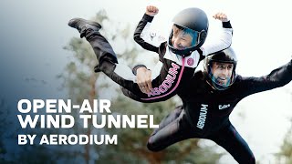 What is an openair wind tunnel  AERODIUM [upl. by Hola]