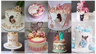 cake ideas for Mom birthday cake for mom  mothers birthday cake design [upl. by Anohr]