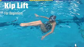 Kip Lift for Beginners  Synchronized SwimmingArtistic Swimming [upl. by Selemas965]