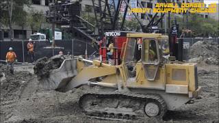 Caterpillar 953B Track Loader Hard At Work [upl. by Yeroc]