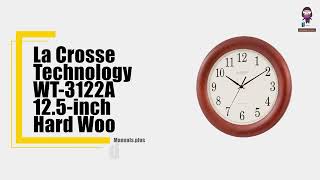 How to Set Up and Use the La Crosse Technology WT3122A Atomic Wall Clock [upl. by Ong]