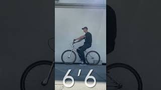 BMX Size guide MONZA 24quot BMX compared Monza 26quot BMX [upl. by Dina]