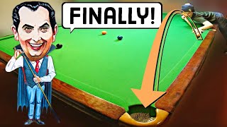 Ray Reardon Best Snooker Shots Recreated [upl. by Siuqaj912]