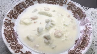 Gazpachuelo malagueño  sopa con mayonesa típica malagueña [upl. by Regdor]