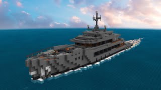 Minecraft How to Build a Yacht in Minecraft Eclipse Minecraft Yacht Tutorial [upl. by Ramel]