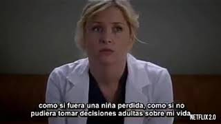 Greys Anatomy Callie Torres amp her father facing each otherwmv [upl. by Lankton]