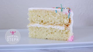 HOW TO MAKE VANILLA CAKE BATTER  Easy Vanilla Cake Recipe [upl. by Irahc309]