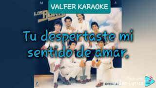 Karaoke Los Bukis Hasta siempre [upl. by Caiaphas]