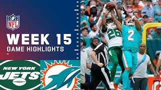 Jets vs Dolphins Week 15 Highlights  NFL 2021 [upl. by Dewey]