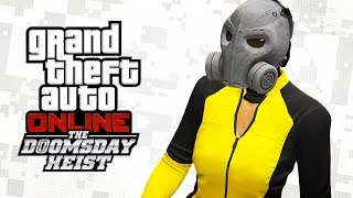 GTA Online  All Clothes Masks Tattoos amp More The Doomsday Heist [upl. by Aracat840]