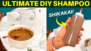 How To Shikakai Powder Shampoo DIY Natural Shampoo For Hair Growth [upl. by Aicsila]