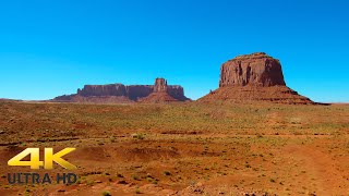 Monument Valley Complete Scenic Loop Drive 4K  17 Miles [upl. by Nairde]