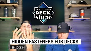 Hidden Fasteners for Decks  The Ultimate Deck Show  9 [upl. by Eylhsa862]