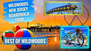 Wildwood New Jersey Boardwalk Virtual Tour  Best Things to See and Do in Wildwood New Jersey [upl. by Aneev]