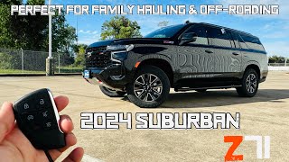 2024 Chevrolet Suburban Z71 All new changes amp Full Review [upl. by Celeski]