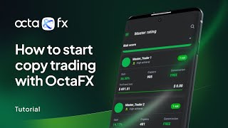 Tutorial — How to start copy trading with OctaFX [upl. by Bust]