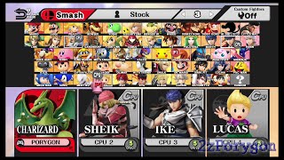 Super Smash Bros Wii U  All stages gameplay [upl. by Kudva]