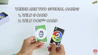 DOS Card Game How to Play [upl. by Stokes]