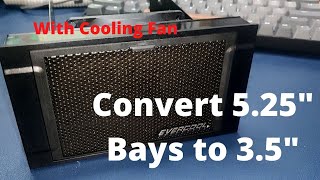 EverCool armor box 525 dual external bay to 35quot or 25 hdd ssd bays box unboxreview [upl. by Tobey692]