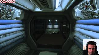 Alien Isolation NIGHTMARE mode no death SPEEDRUN 3h27m Part 2 [upl. by Alvina729]