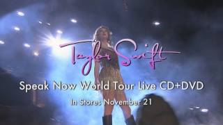 Speak Now World Tour Live CDDVD [upl. by Tlevesoor]