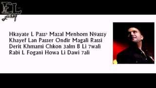 Reda Taliani 2013 Va Bene Babini Paroles Lyrics HD [upl. by Sophy]