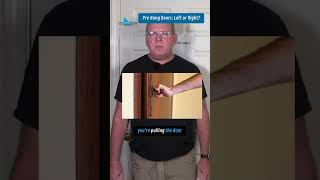 Pre Hung Doors Left or Right Bob Explains 🚪🔧 [upl. by Gladi]