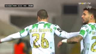 Goal  Golo Alex Soares Moreirense 22 Vitória SC Liga 2021 13 [upl. by Rocco]