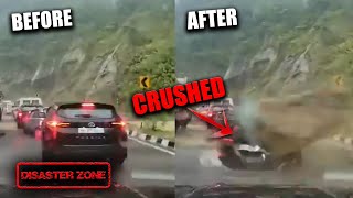 Terrifying Landslides amp Rockfalls Caught On Camera [upl. by Yragerg]