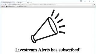 Setup Tutorial for YouTube Alerts  OBS Studio  Livestream Alerts [upl. by Assilat916]